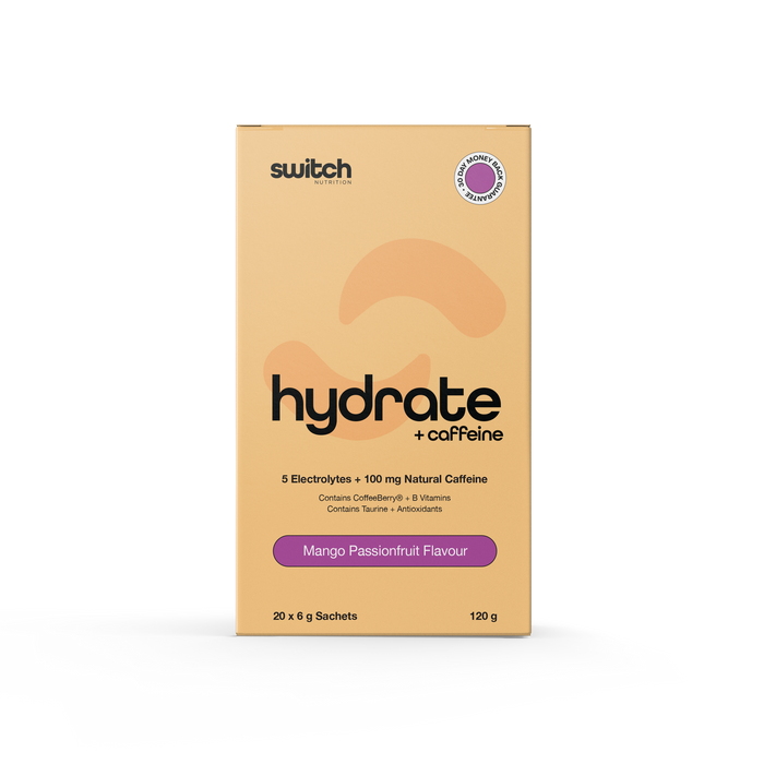 SWITCH Hydrate + Caffeine box [20 Serve]