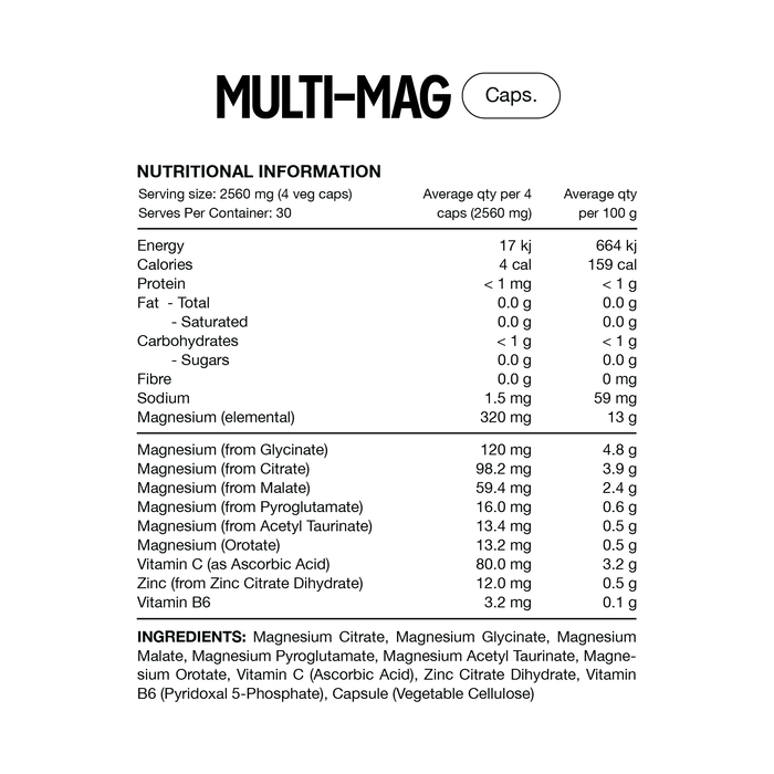SWITCH Multi-Mag Perform - [120 Capsules] HASTA Certified