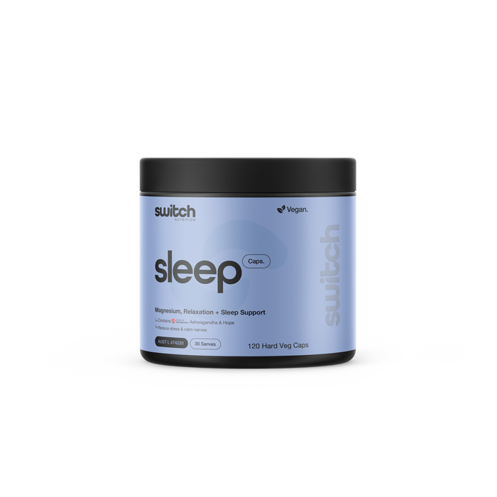 SWITCH Sleep+ - TGA Listed [120 Capsules]