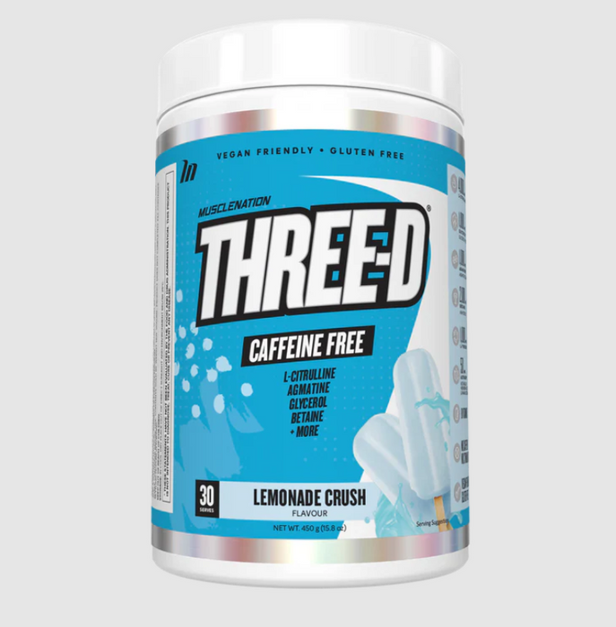 THREE-D NON STIM PRE WORKOUT