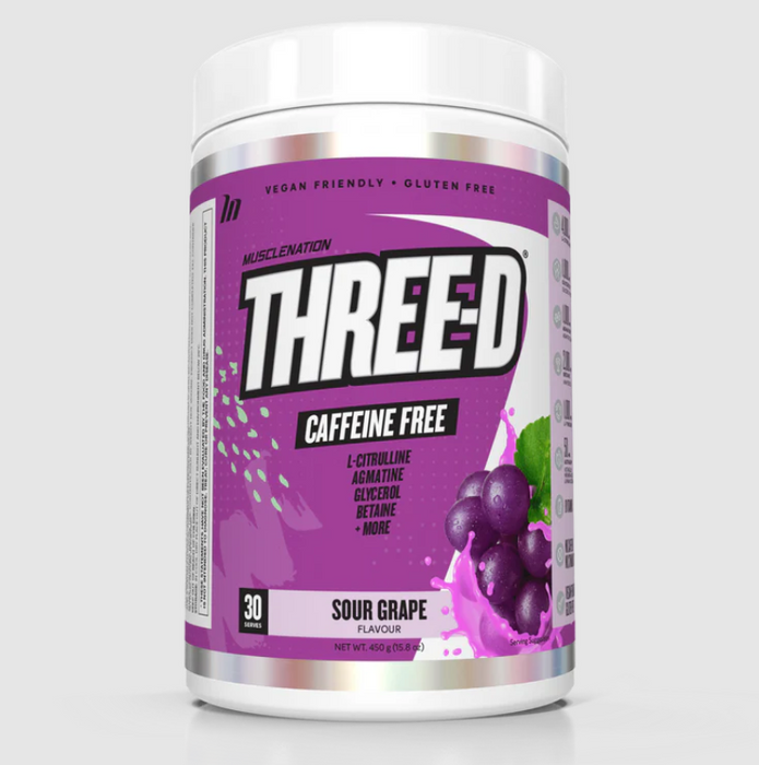 THREE-D NON STIM PRE WORKOUT