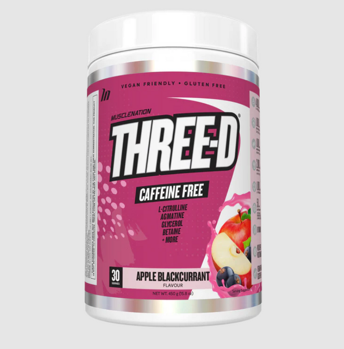 THREE-D NON STIM PRE WORKOUT