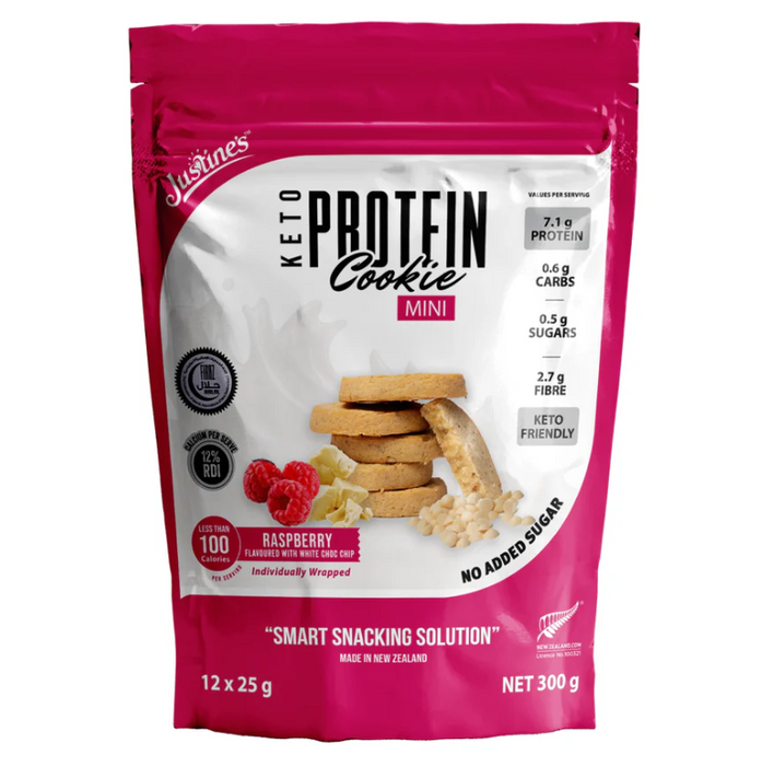 Justine's Mini Protein Cookie (12x25g BAGS)