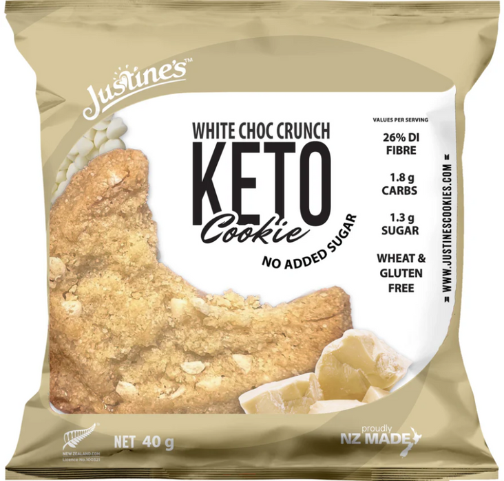 Justine's Keto & Vegan Crunch Cookie (Box of 12)