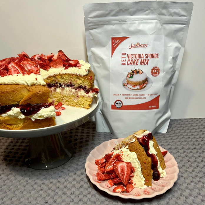 Justine's Keto Victoria Sponge Cake Mix