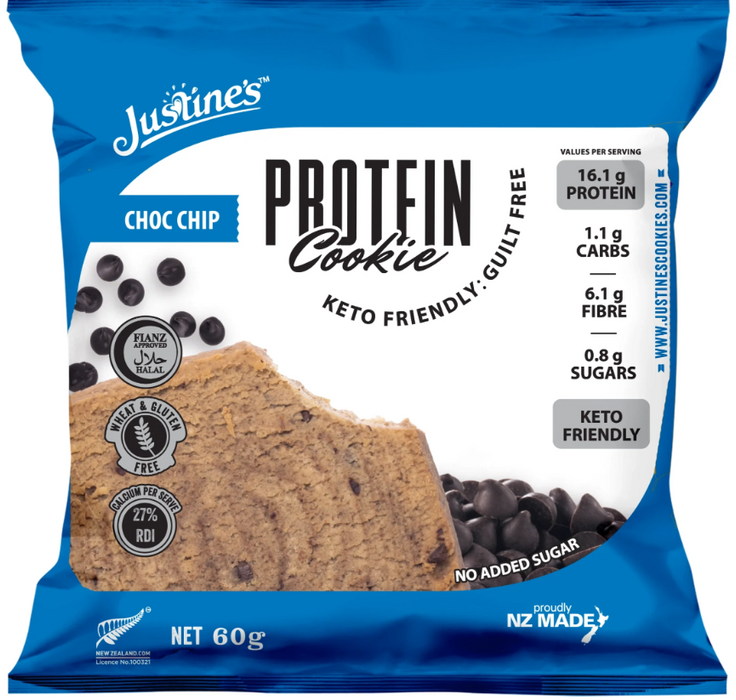 Justine's Protein Cookie Selection Box  (Box of 12)