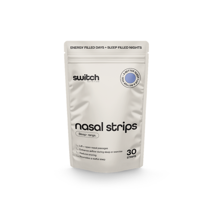 SWITCH Sleep+ - Nasal Strips Pouch [30 Strips]