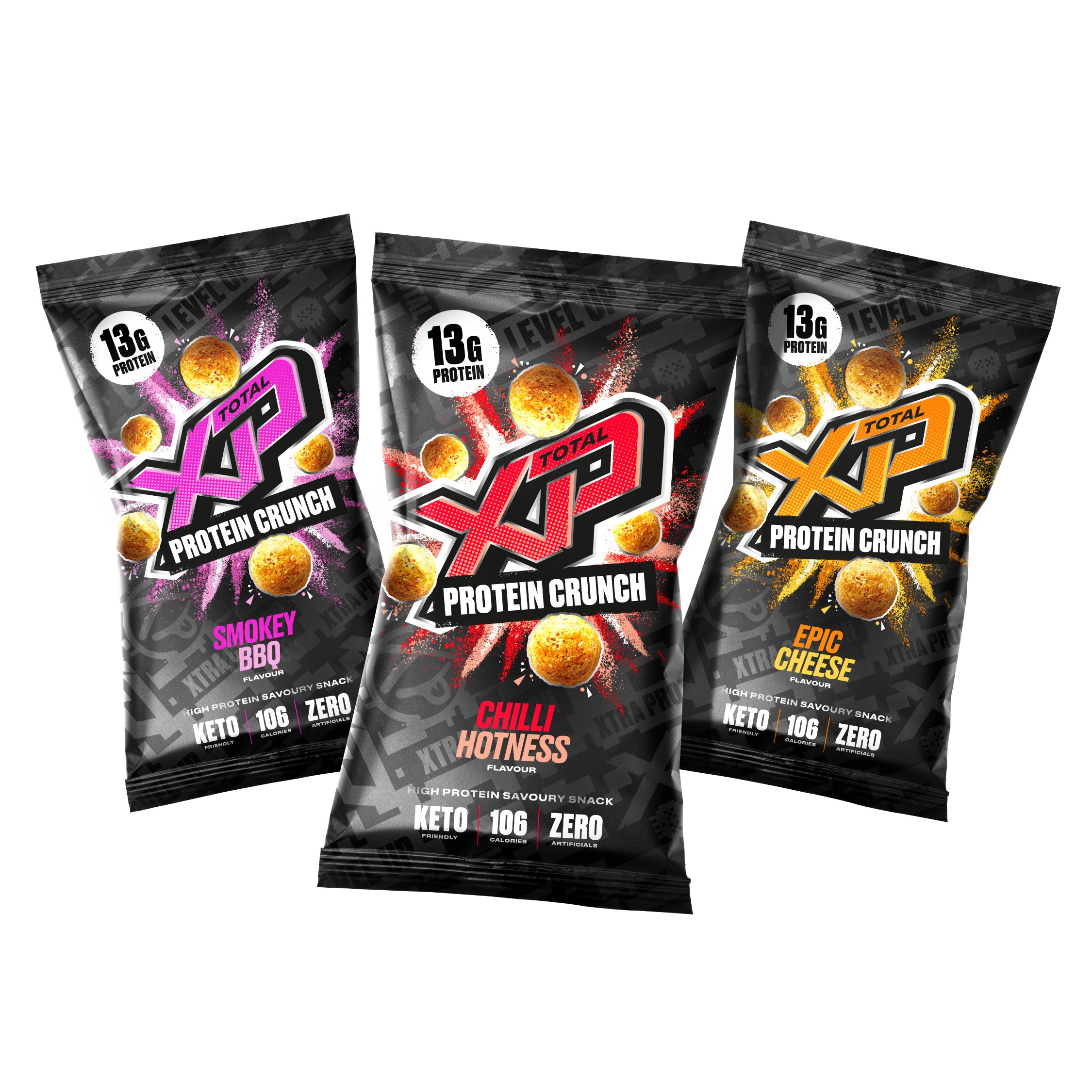 TotalXP Protein Crunch Chips (Box of 12)