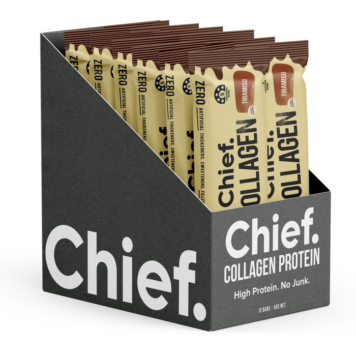 CHIEF COLLAGEN PROTEIN BAR (Box of 12)
