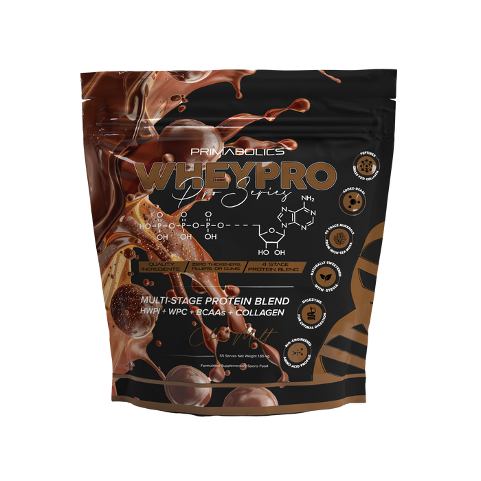 Primabolics WHEY PRO (PROTEIN BLEND WITH GRASS FED COLLAGEN) 55 SV BAG