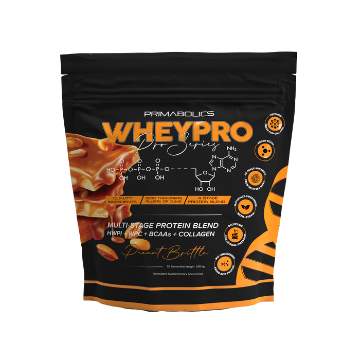 Primabolics WHEY PRO (PROTEIN BLEND WITH GRASS FED COLLAGEN) 55 SV BAG