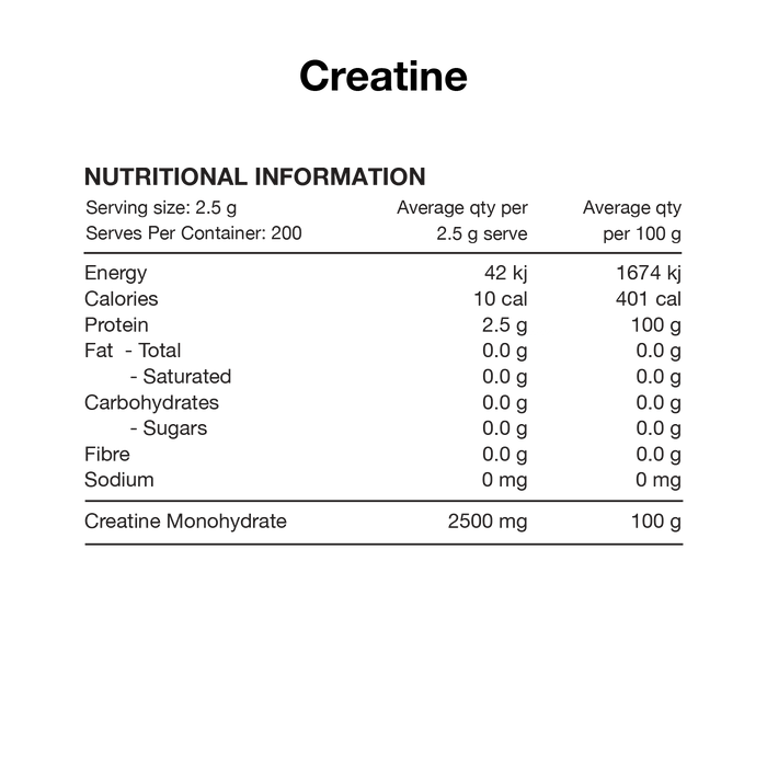 SWITCH Essentials - CREATINE MONOHYDRATE (multiple sizes)