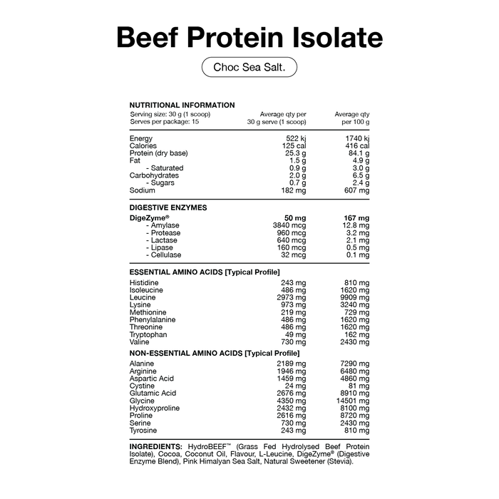 SWITCH Beef Protein Isolate [15 Serves]