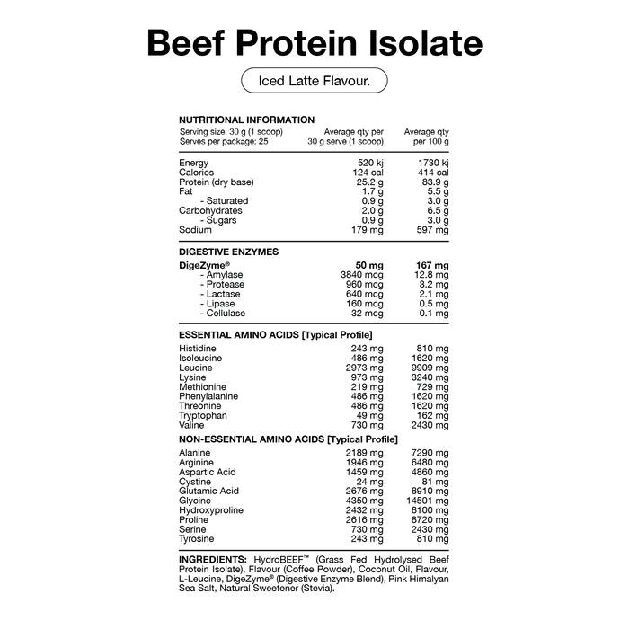 SWITCH Beef Protein Isolate [25 Serves]