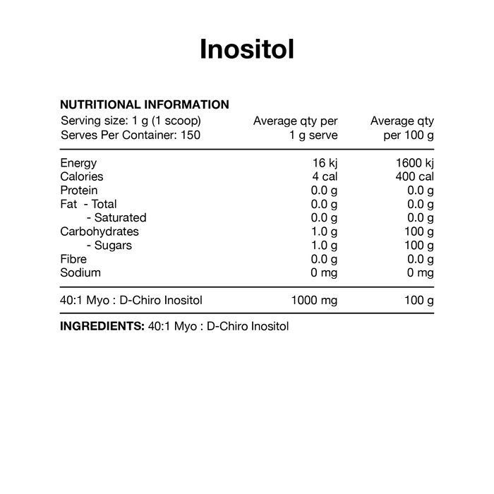 SWITCH Essentials - INOSITOL  [300 Serves]