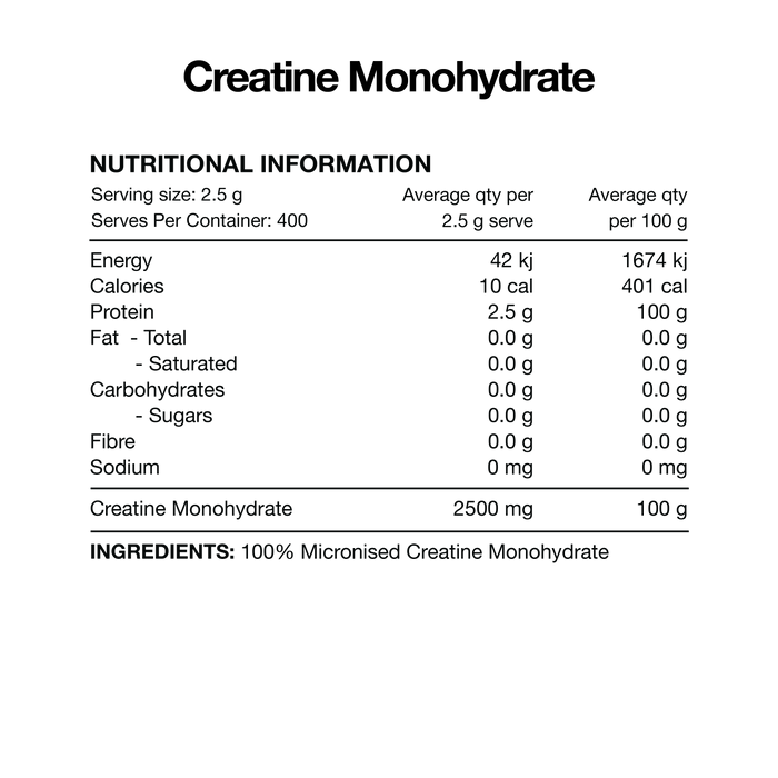 SWITCH Essentials - CREATINE MONOHYDRATE (multiple sizes)
