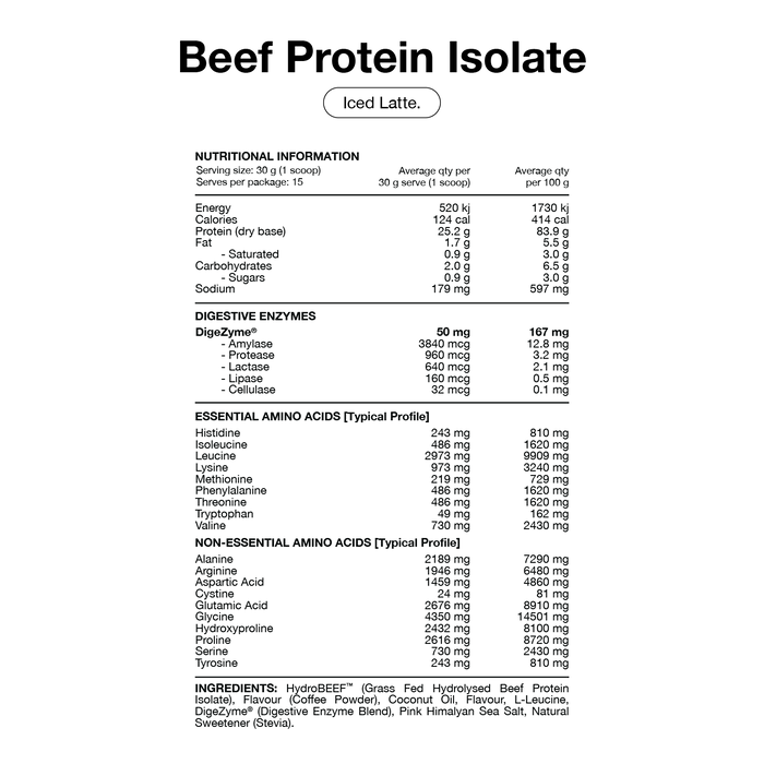 SWITCH Beef Protein Isolate [15 Serves]