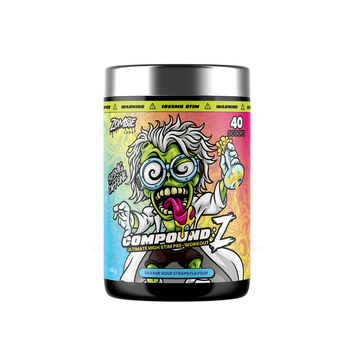 Zombie Labs COMPOUND: Z - ULTIMATE HIGH STIM PRE-WORKOUT