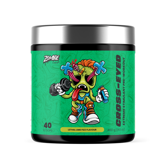 ZOMBIE LABS - Cross-Eyed Extreme Pre-Workout  [40 Scoops]