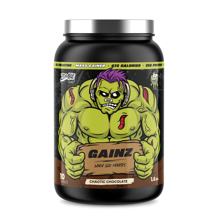 ZOMBIE LABS - Gainz Mass Gainer - 1.6Kg [10 Serves]