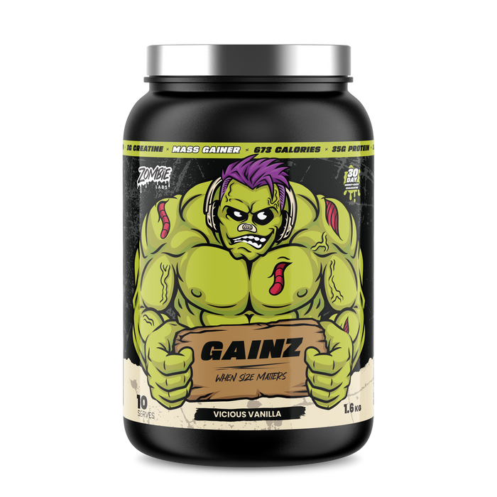 ZOMBIE LABS - Gainz Mass Gainer - 1.6Kg [10 Serves]