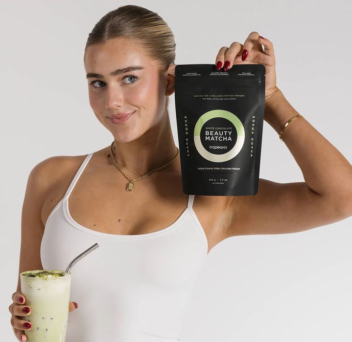 Tropeaka Beauty Matcha Colab with Sopha Dopha