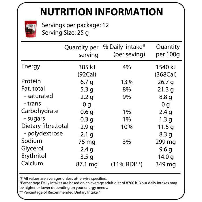 Justine's Mini Protein Cookie (12x25g BAGS)