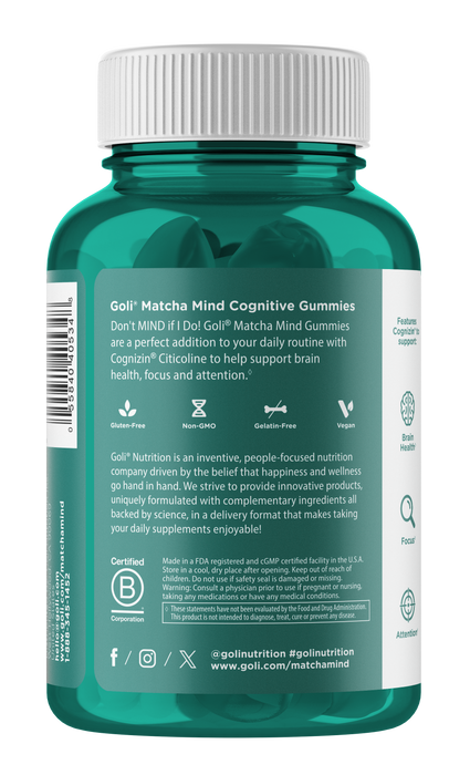 GOLI MATCHA MIND