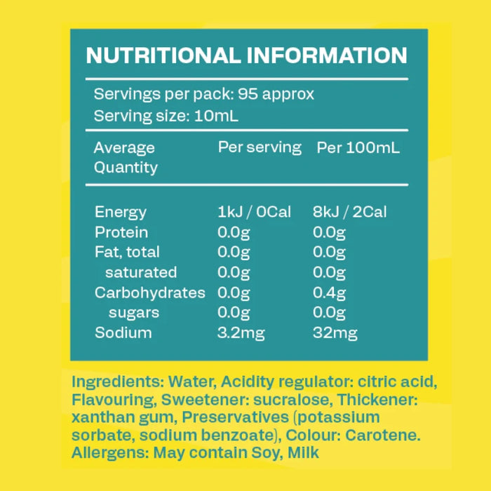 LOW CARB EMPORIUM LOW CARB, ZERO SUGAR COFFEE SYRUP