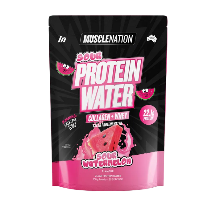 MUSCLE NATION SOUR PROTEIN WATER