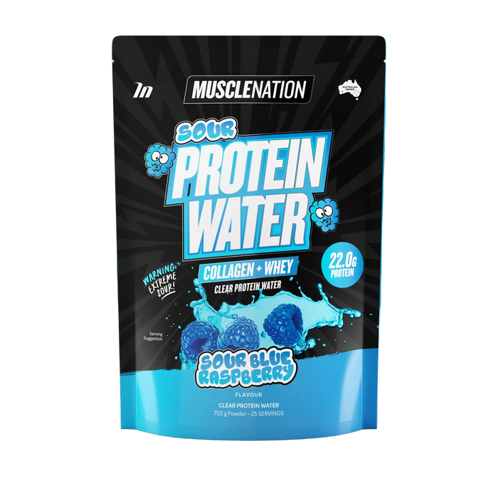 MUSCLE NATION SOUR PROTEIN WATER