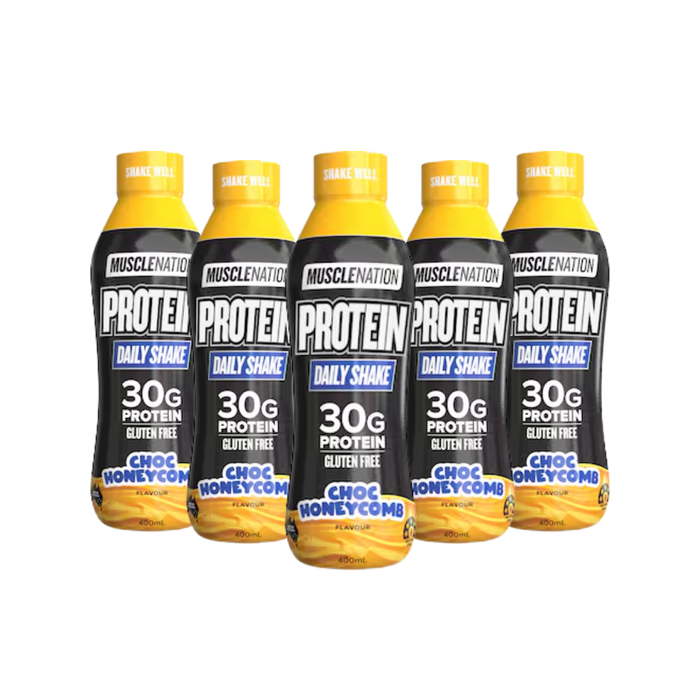 MUSCLE NATION DAILY SHAKE RTD - Protein Shake - Box of 6