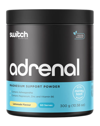 SWITCH ADRENAL -MAGNESIUM SUPPORT POWDER [60 Serves]