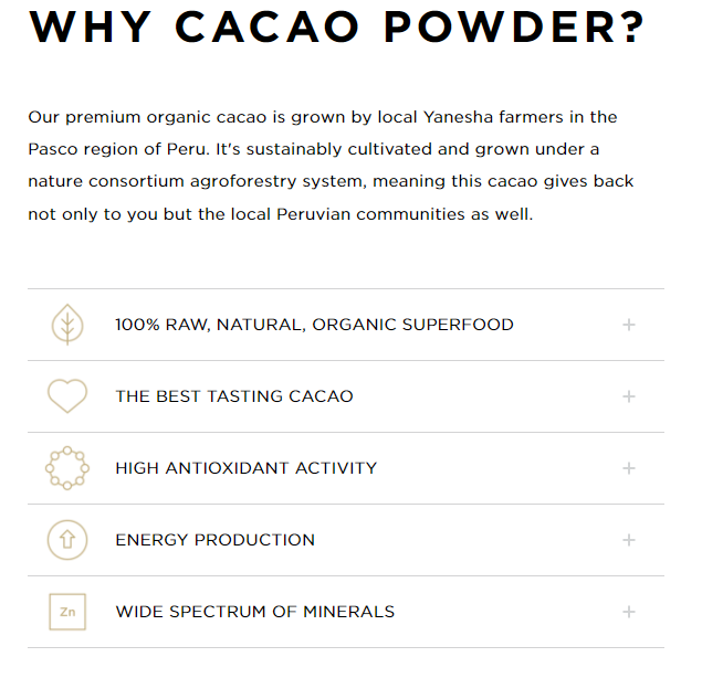 Tropeaka Cacao Powder (200g)