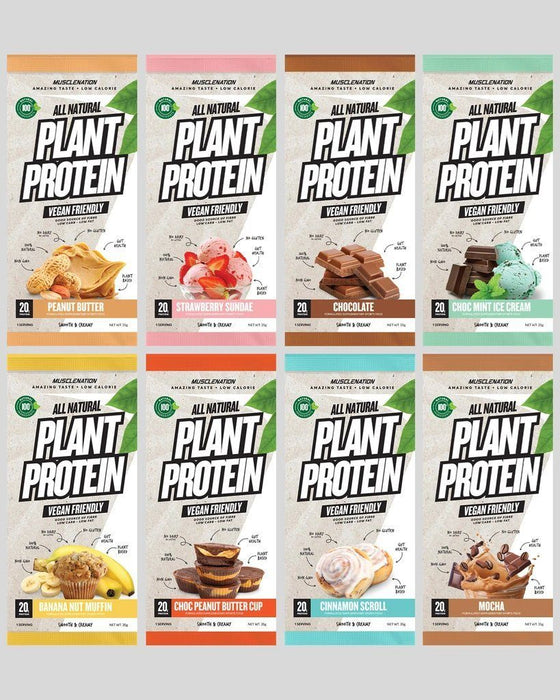 100% NATURAL PLANT BASED PROTEIN SAMPLE PACK
